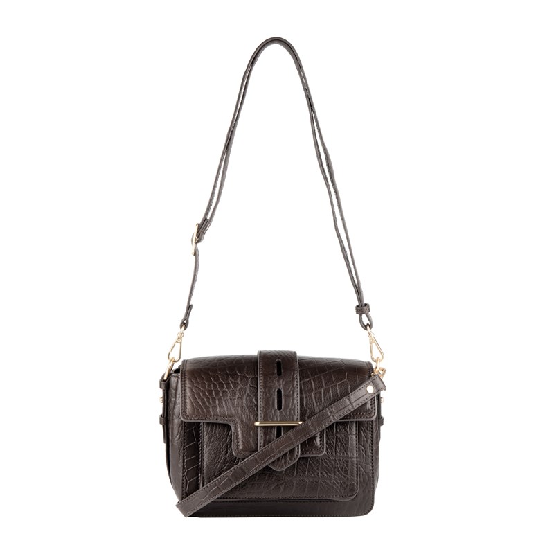 HERA Crossbody Anna Brown Croco 1