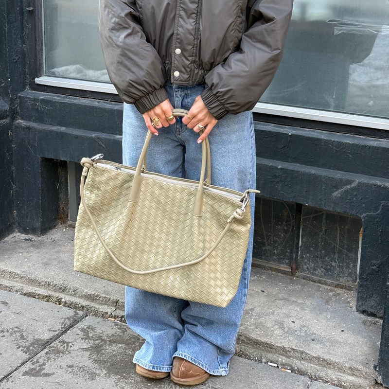 PITAYA Skuldertaske Bianca Medium  Khaki 5