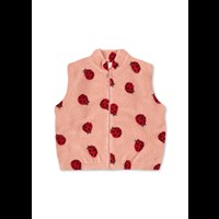 Konges Sløjd Väst Jody Teddy Ladybug Pink Röd/rosa 18 mdr.