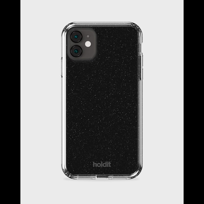 Holdit Mobilfodral Glitter Svart iPhone XR/11 2