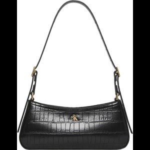 Calvin Klein Axelväska Croc small Svart