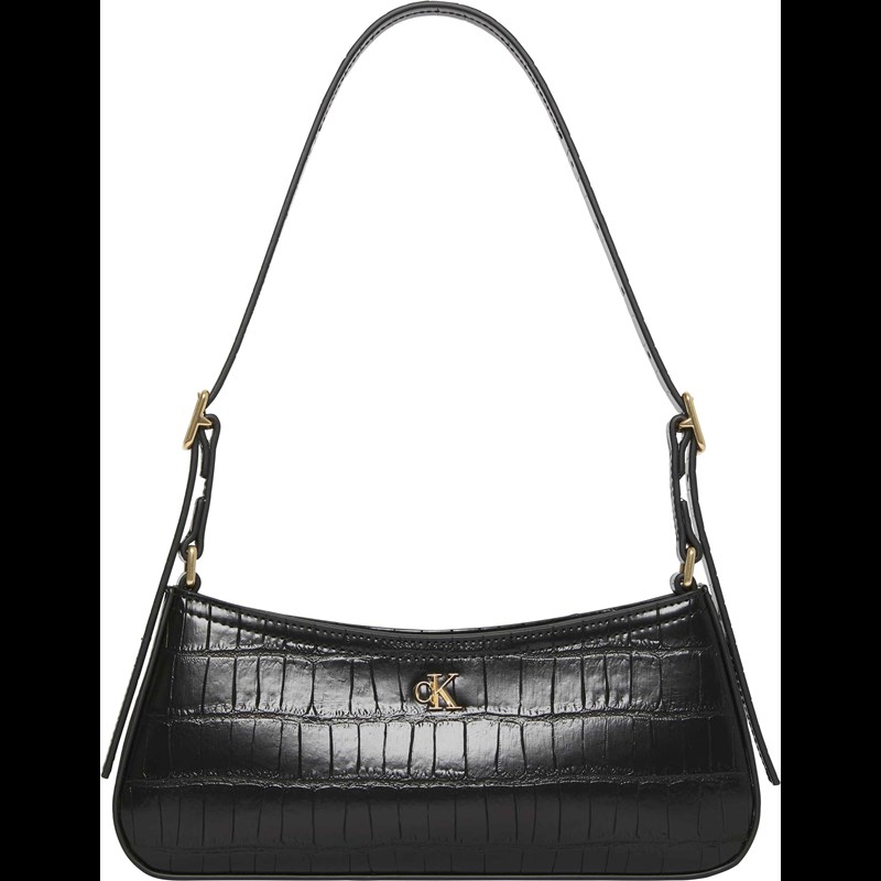 Calvin Klein Axelväska Croc small Svart 1