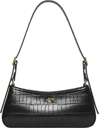 Calvin Klein Axelväska Croc small Svart 1