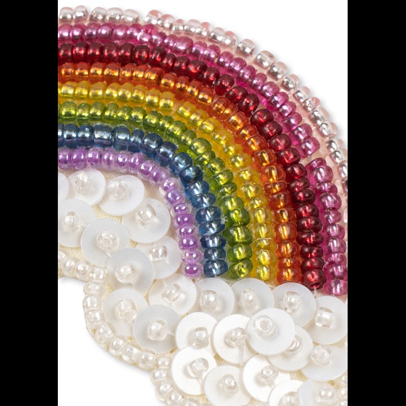 Konges Sløjd Hårspänne Rainbow Beaded Multi 2