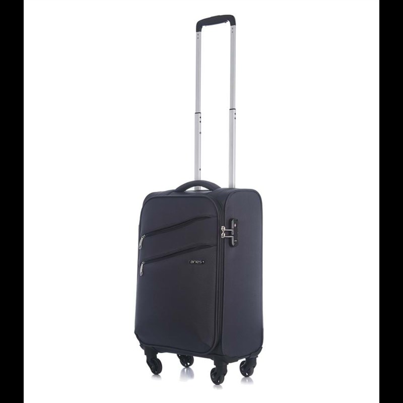 Aries Travel Kuffert Biarritz Grå 55 Cm 2