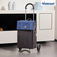 Andersen Indkøbsvogn Scala Shopper Hera Sort/blå