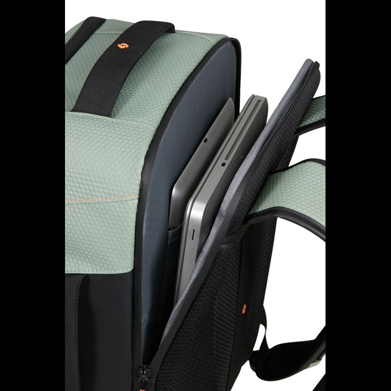 Samsonite Rygsæk Ecodiver S Støvet grøn 15" 9