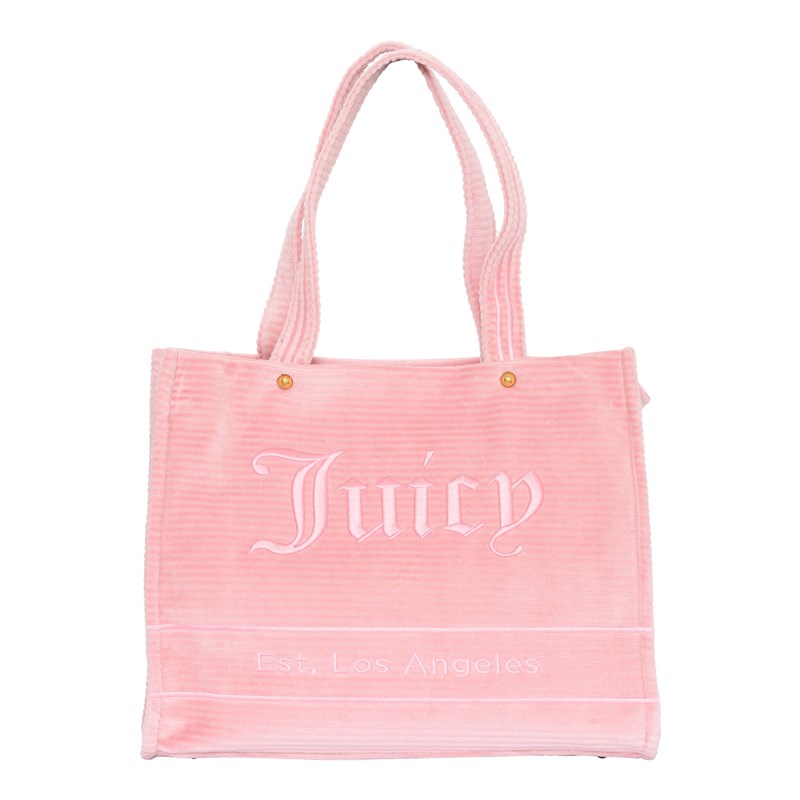 Juicy Couture Shopper Iris Velour  Lyserød 1