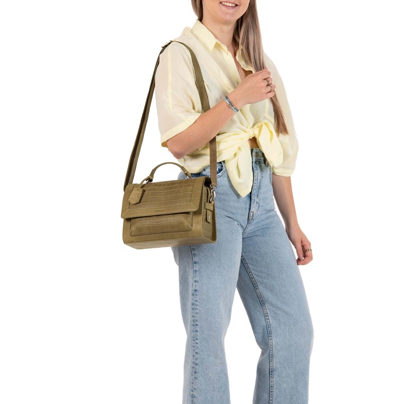 Burkely Crossbody Icon Ivy Grön 6