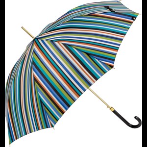 Hoffmann Paraply lang Clima M&P Blå strib