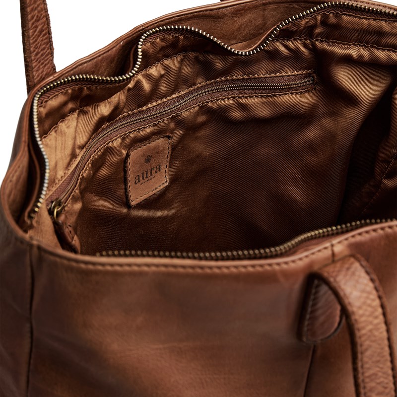Aura Shopper Java  Cognac 6