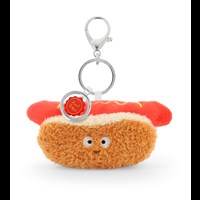 Keel Toys Bag Charm Hot Dog Rød/rød