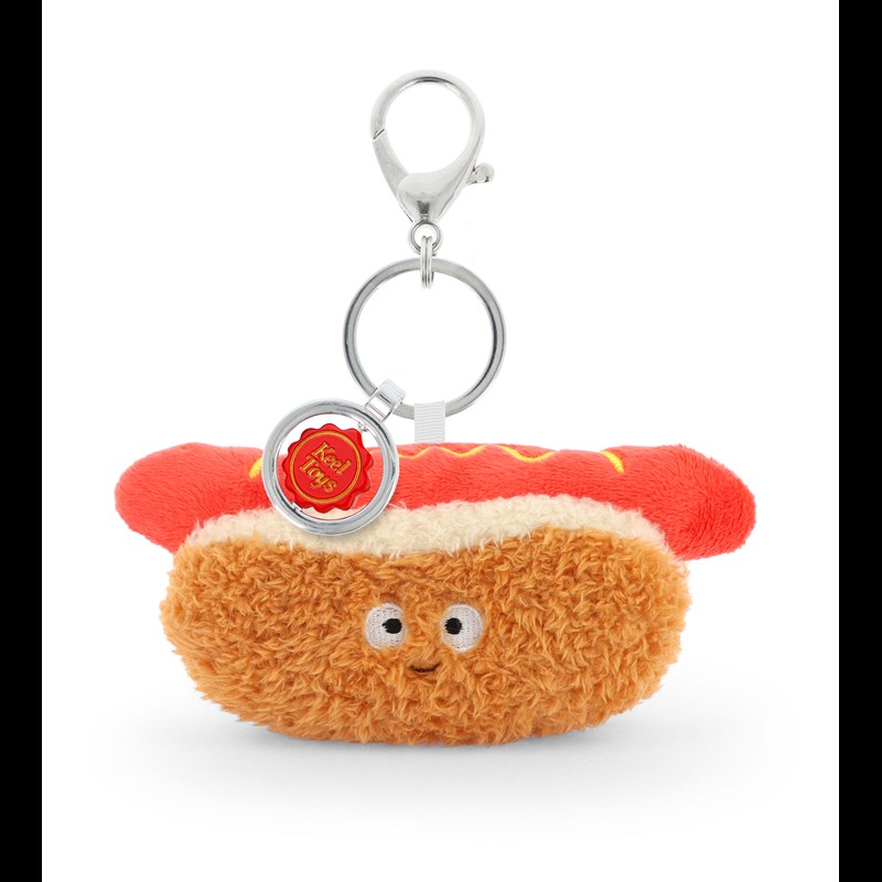 Keel Toys Bag Charm Hot Dog Rød/rød