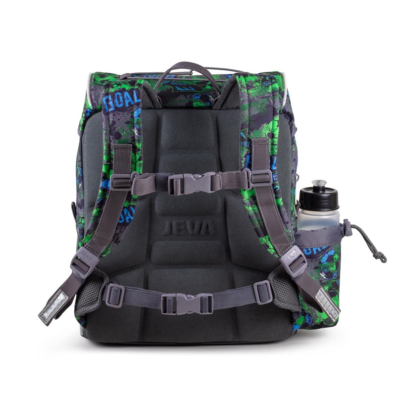 JEVA Skoletaskesæt Interme Football Fodbold 5