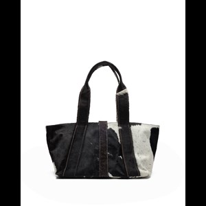 Núnoo Shopper Maxi Black Dots Hvid/sort alt image