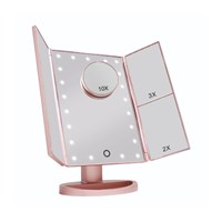 UNIQ Hollywood trifold makeup spejl Ukendt farve 1