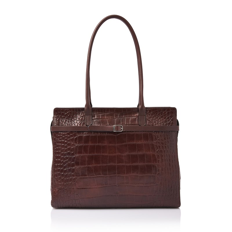 Castelijn & Beerens Computertaske Tess RFID Mocca Brun 15" 1