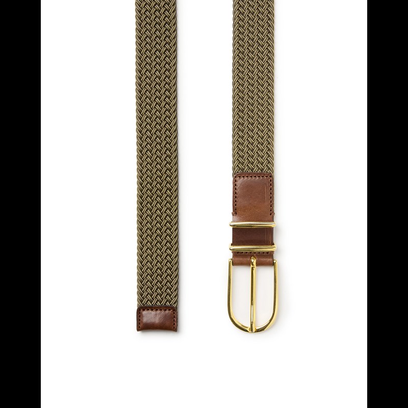 Saddler Læderbælte Mangola Grøn 80 Cm 2