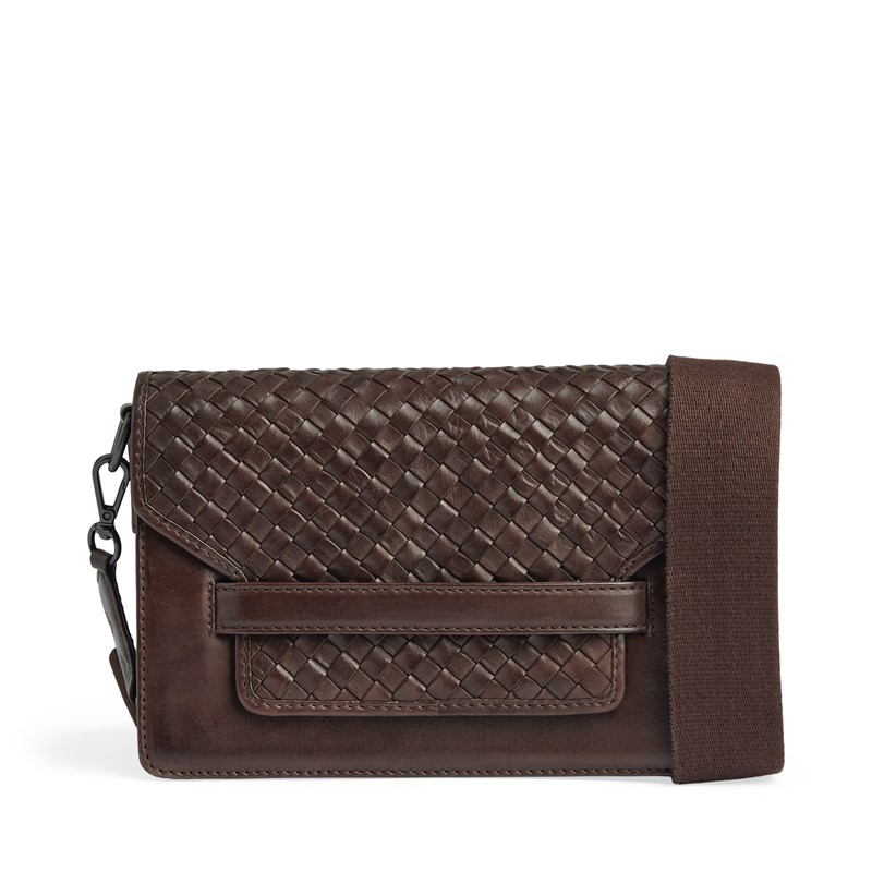 MARKBERG Crossbody Arabellambg Weave M. Brun 7