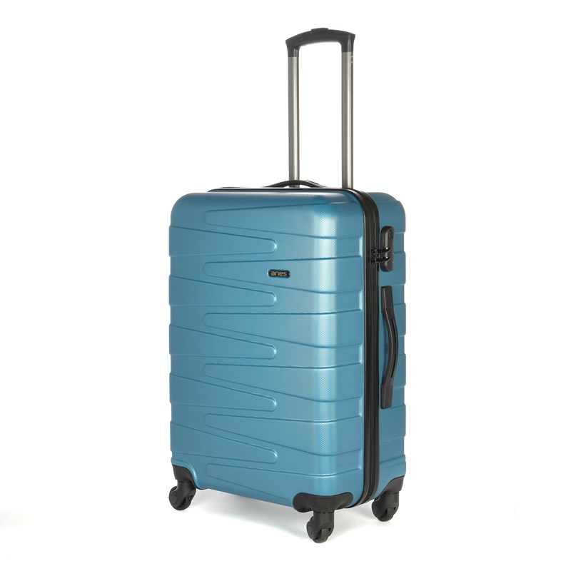 Aries Travel Kuffert Marseille Blå 65 Cm 2