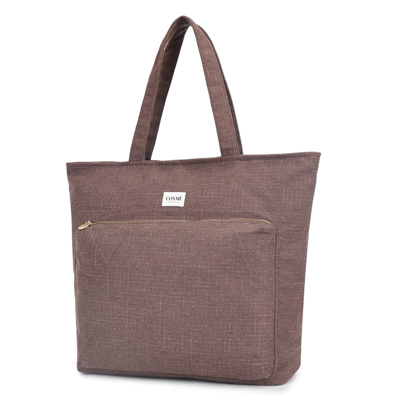 Conmé Shopper Andrea Tweed Taupe 2
