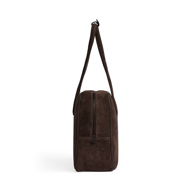 MARKBERG Computertaske ElaraMBG Suede M. Brun 14" 4
