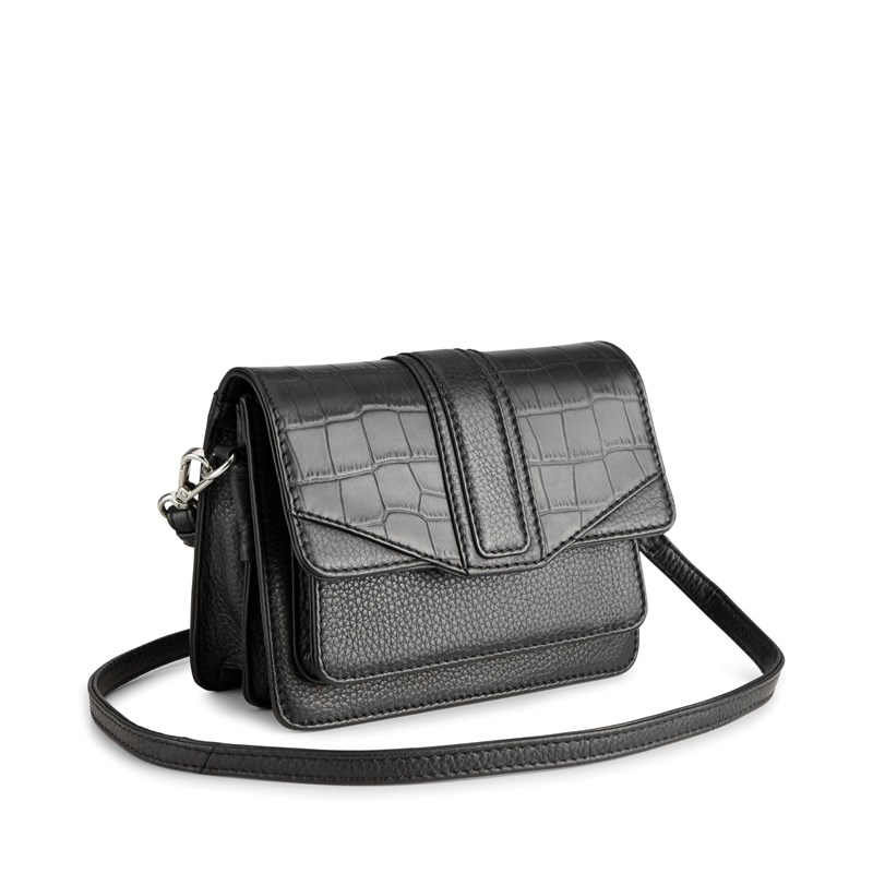 Markberg Crossbody Carleen Calm Croc Sort 2
