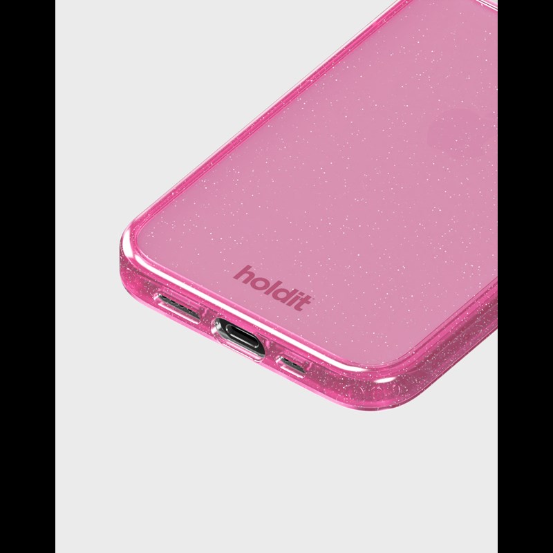 Holdit Mobilfodral Glitter Rosa iPhone 12/12 Pro 4