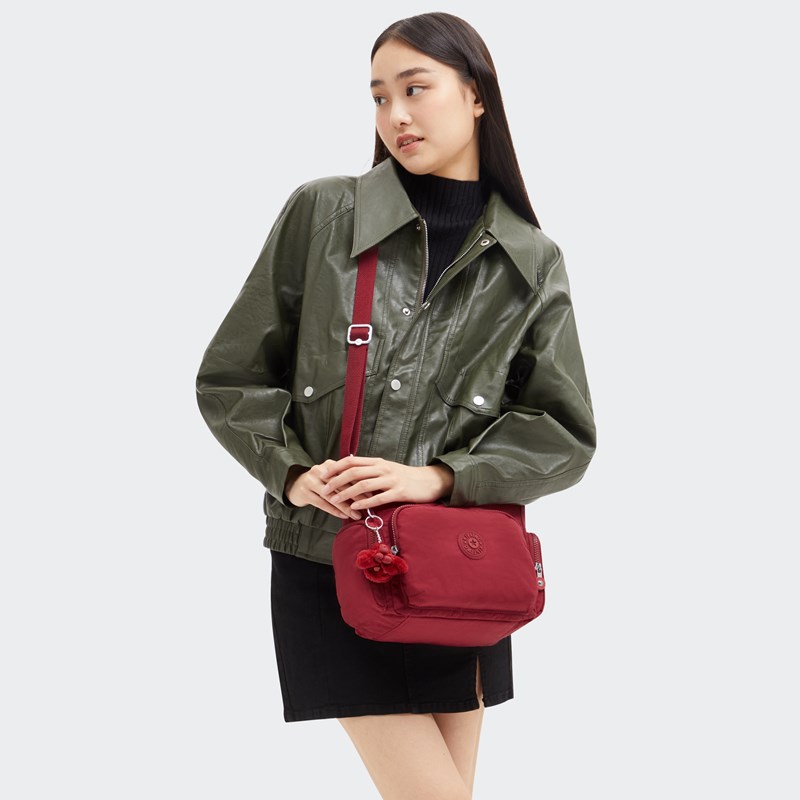 Kipling Crossbody Gabb S Röd 2