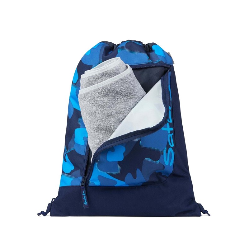 Satch Gymnastikpose Blå camuflage 2