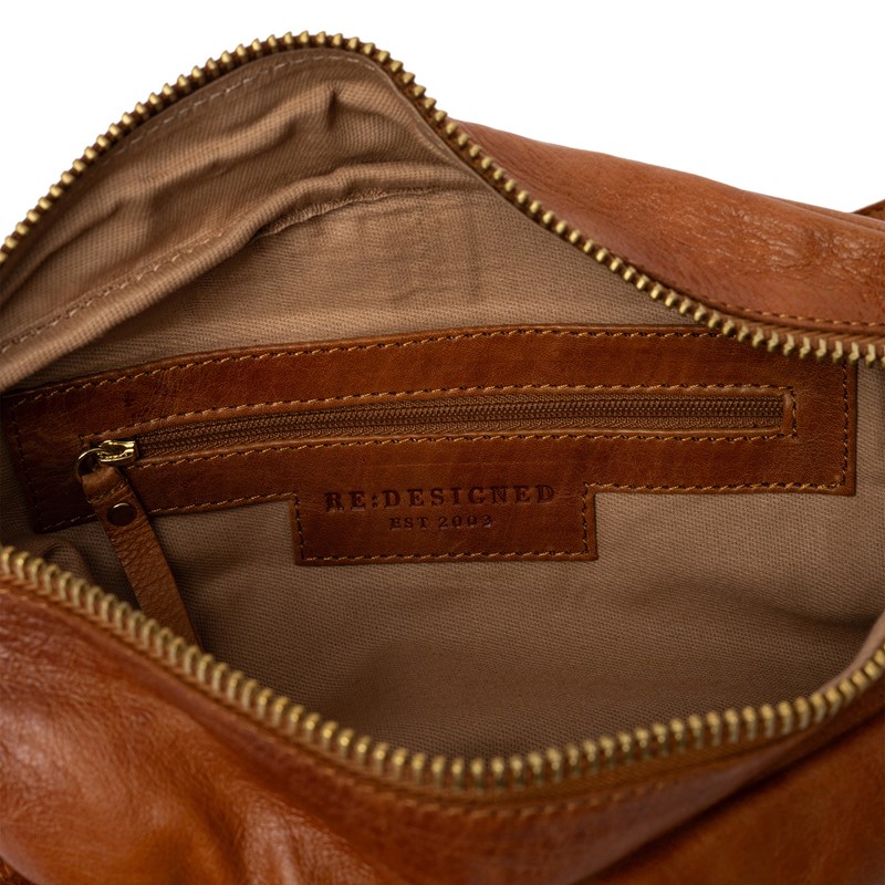 RE:DESIGNED Bæltetaske Emila Bumbag Cognac 4