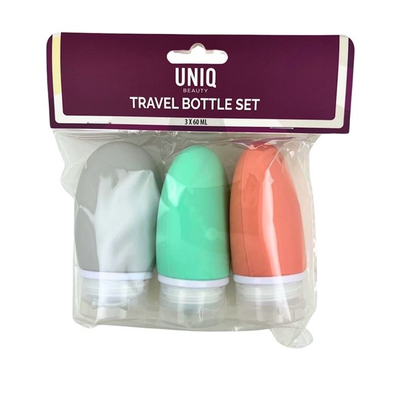 UNIQ Reseflaskset  3 stk-60 ml Multi