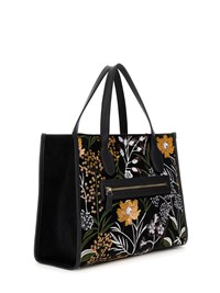 Guess Shopper Zalina Svart med mönster