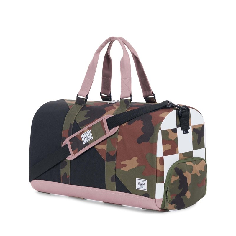 Herschel Sportstaske Novel Pink/Grøn 2