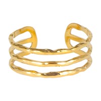 PITAYA Ring Silla Triple  Guld 1