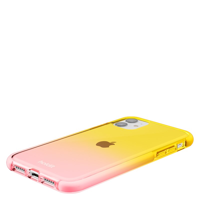 Holdit Mobilcover Seethru Pink iPhone XR/11 4