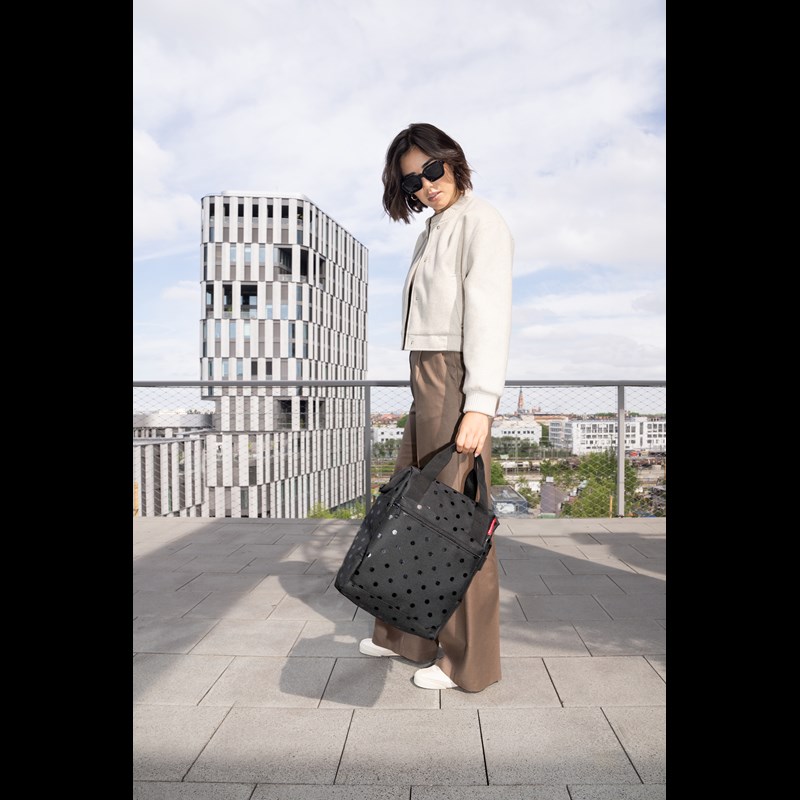 Reisenthel Rygsæk Allrounder R Sort mønster 2