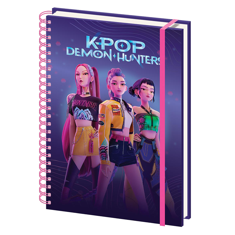 KPop Demon Hunters Notesbog Kpop Demon Hunters Lilla 2