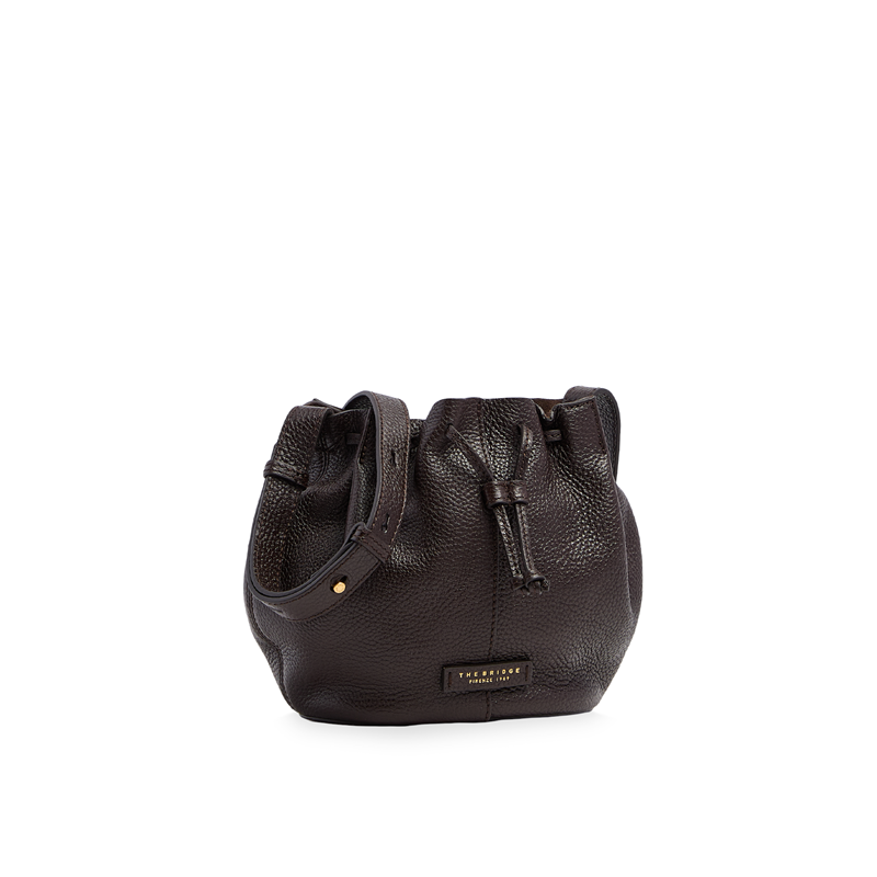 The Bridge Bucket Bag Marisa Mocca Brun 2