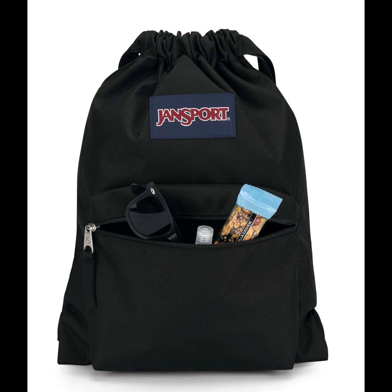 JanSport Rygsæk Drawsack Sort 4