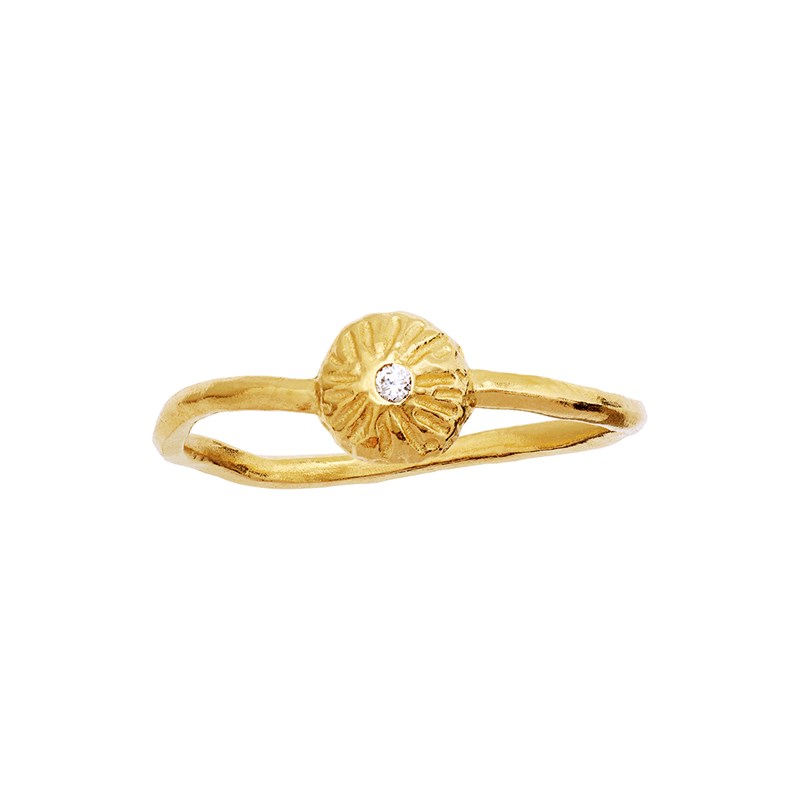 Maanesten Ring Tacita Guld Str. 49 2