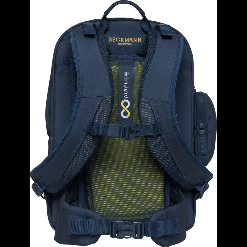 Beckmann Skolväska Sport Air Blue G. Marinblå/Guld 3