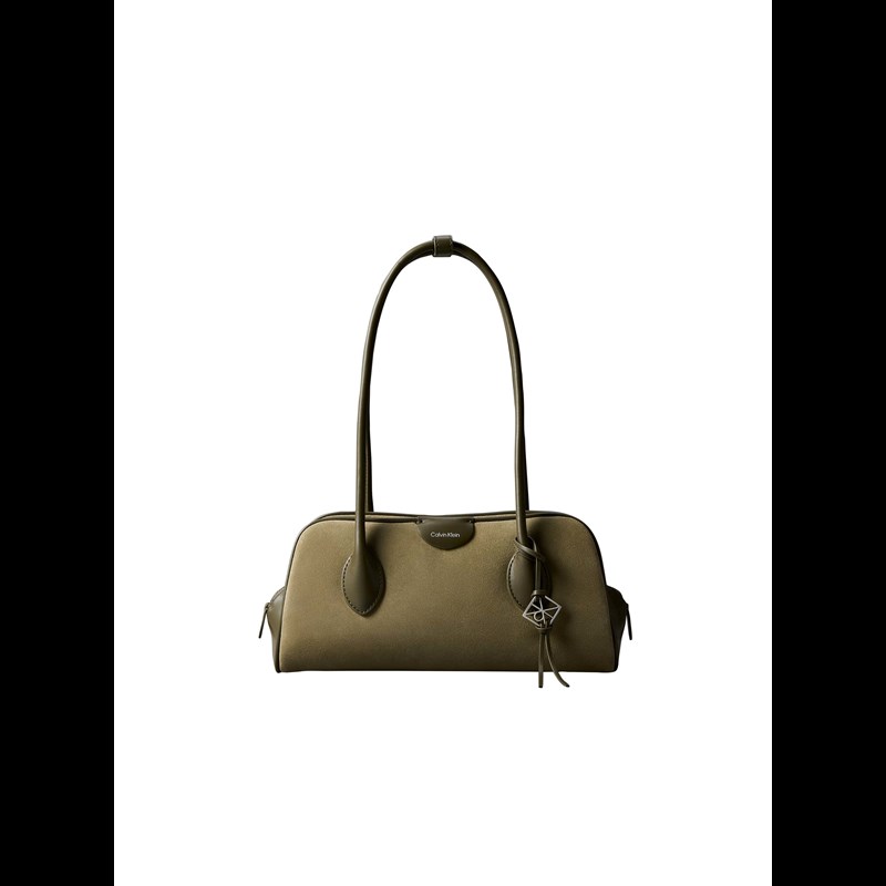 Calvin Klein Axelväska  Emblem Trio Beige 2