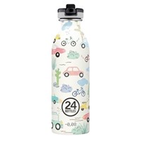 24Bottles Dricksflaska Adventure Friends Mönster
