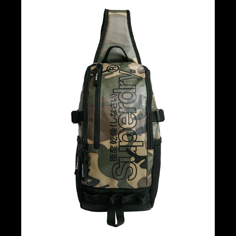 Superdry Rygsæk Hardy Sling Bag Grøn Camou 1