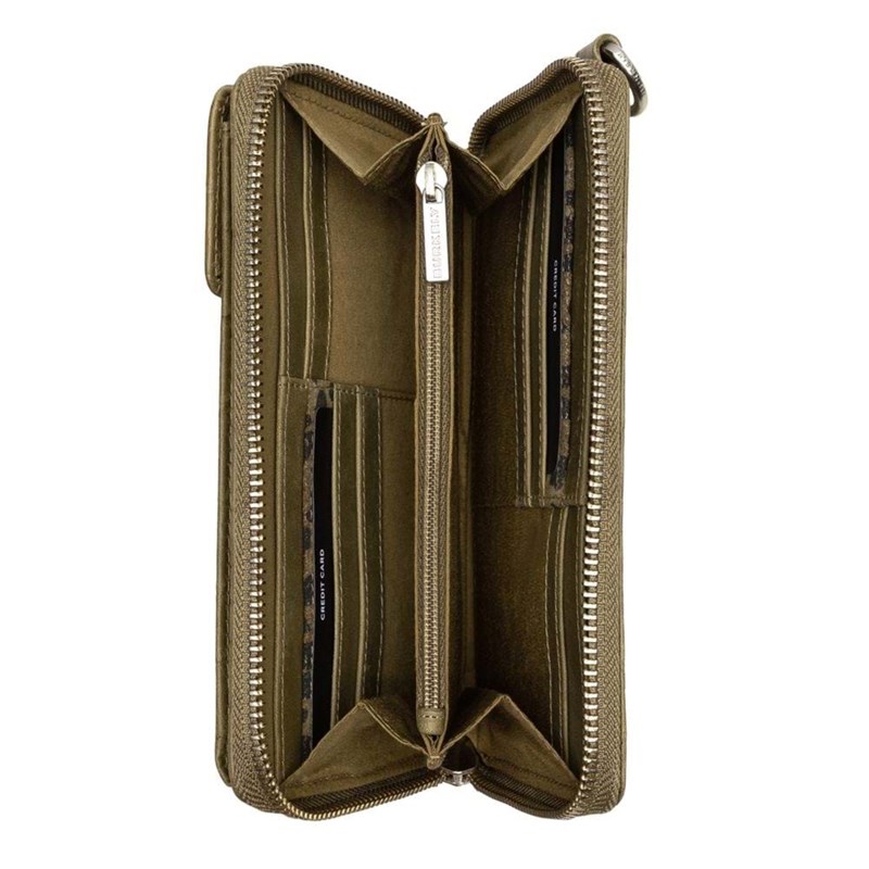 Burkely Mobiltaske Croco Caia Grøn 4
