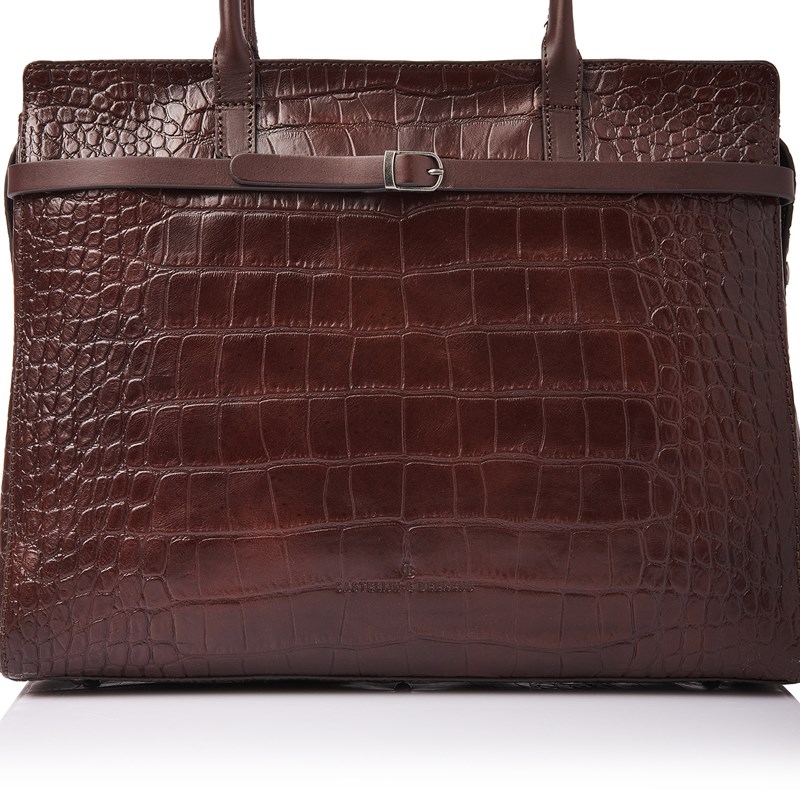 Castelijn & Beerens Computertaske Tess RFID Mocca Brun 15" 4