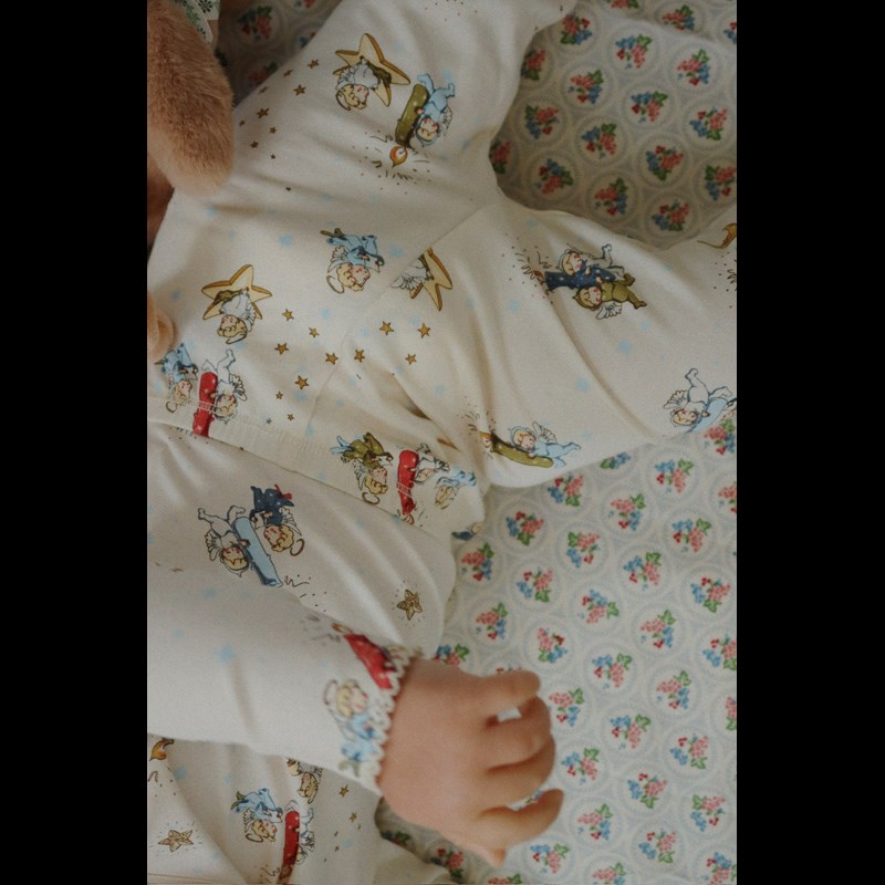 Konges Sløjd Sängkläder baby Verona Blues Multi 5