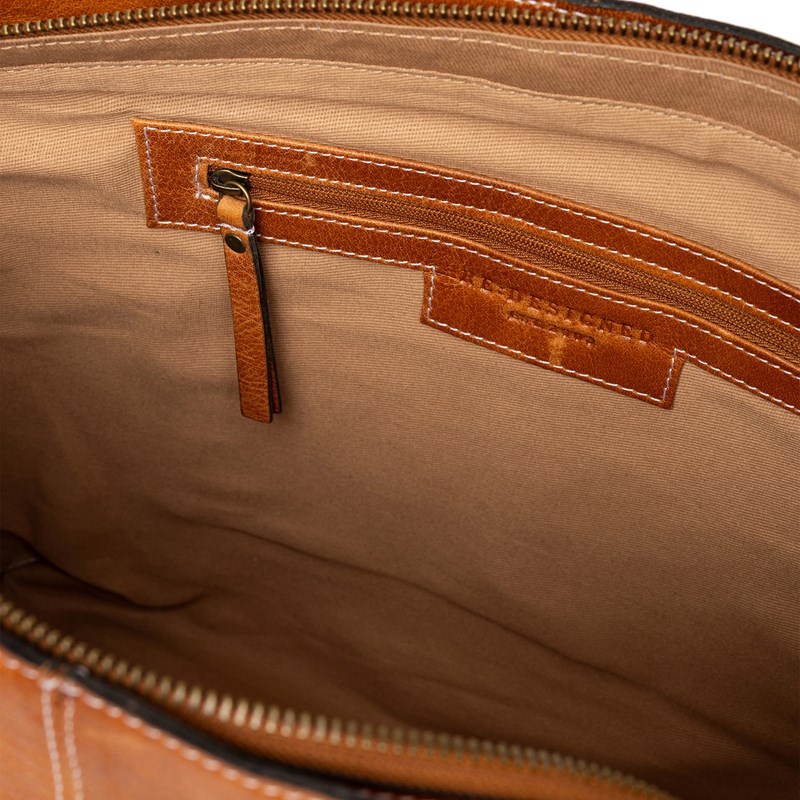 RE:DESIGNED Shopper Malou Small Cognac 5