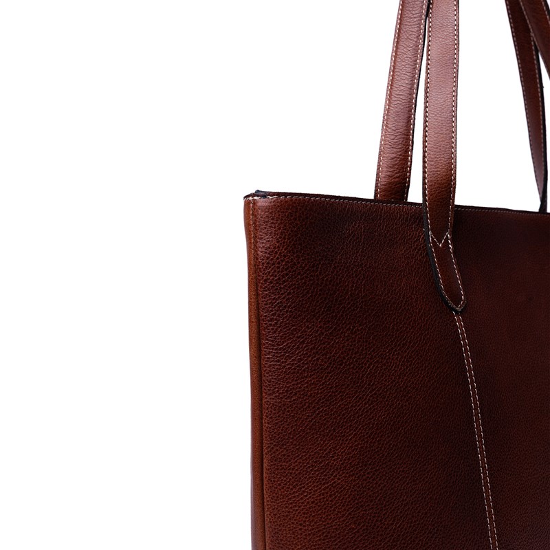 RE:DESIGNED Shopper Tira Cognac 4